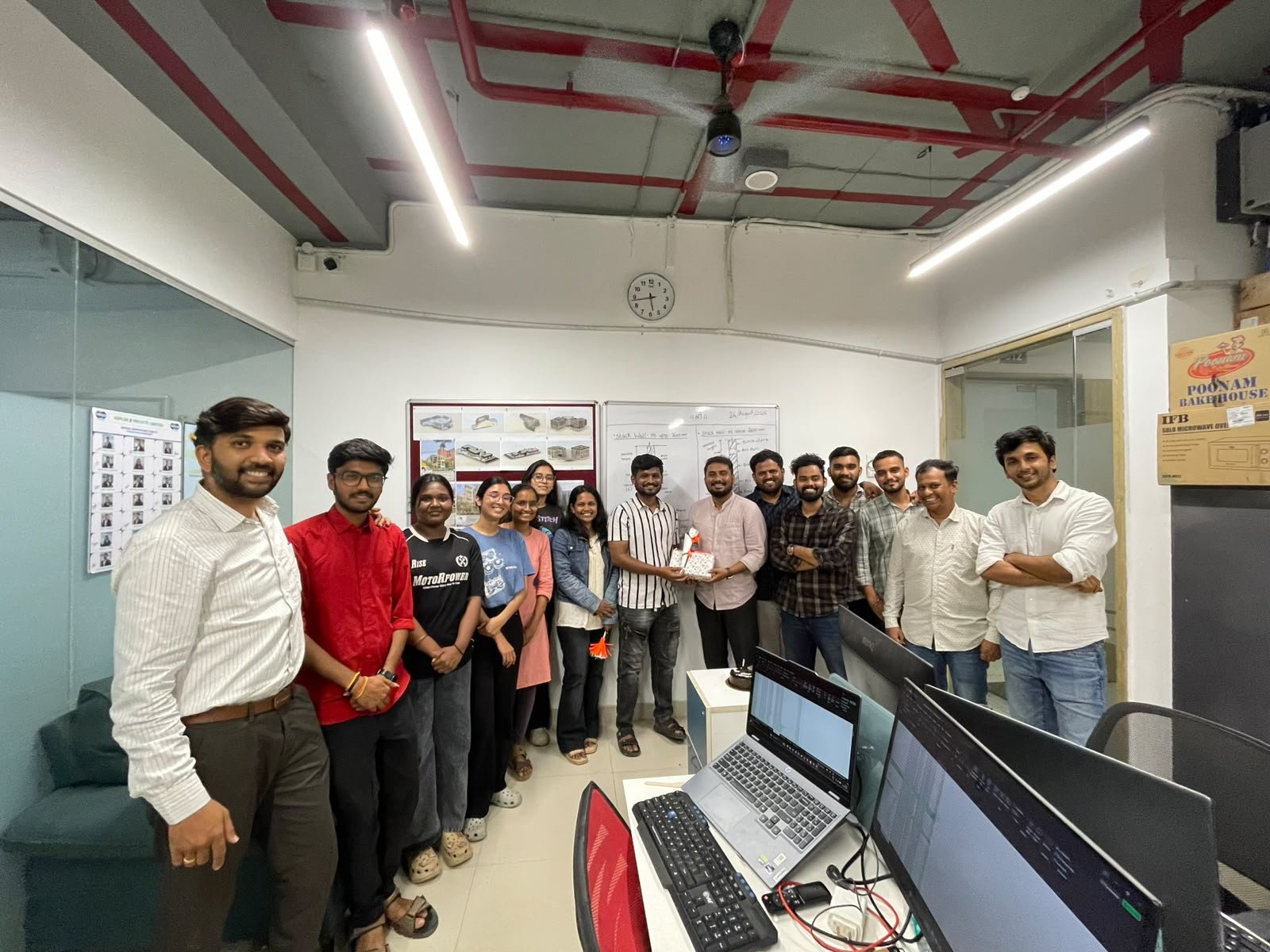 Kepler X team together in the office
